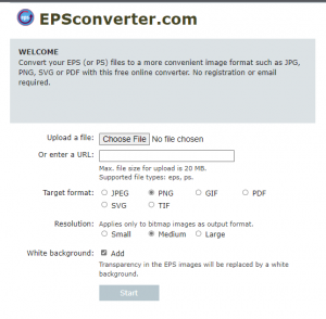 Eps files converter